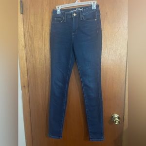 Universal thread high rise skinny jeans womans‎ 0/25R blue like new